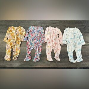 Angel Dear Girl Ruffle Footie PJs